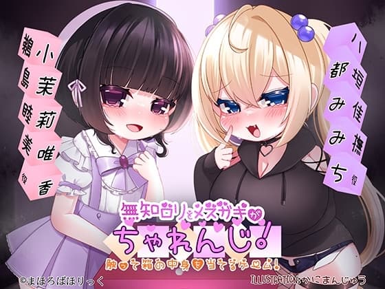 無知○リとメ○ガキがちゃれんじ! 触って箱の中身を当てるゲーム! cover
