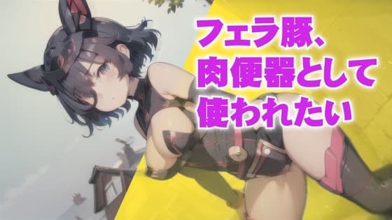 フェラ豚、肉便器として使われたい cover