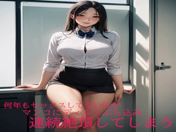 何年もセックスしてないOLがマンコにディルドぶち込み連続絶頂してしまう cover