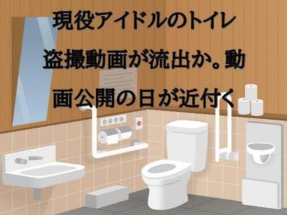 現役アイドルのトイレ盗撮動画が流出か。動画公開の日が近付く cover