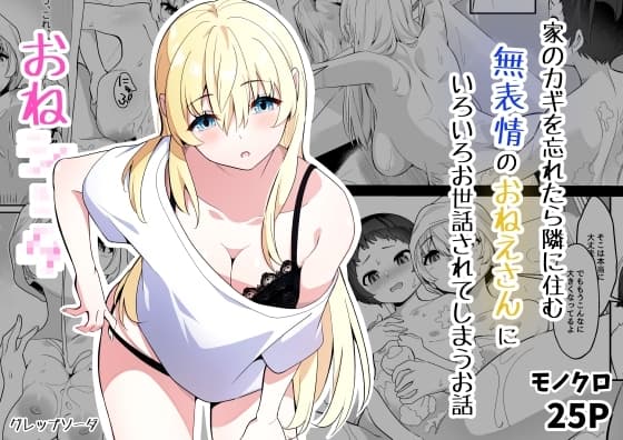 家のカギを忘れたら隣に住む無表情のおねえさんにいろいろお世話されてしまうお話 cover