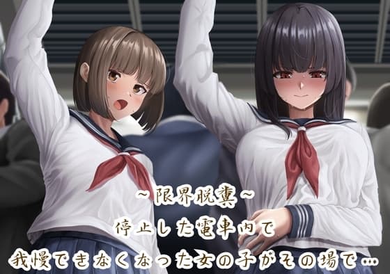【限界脱糞】停止した電車内で我慢できなくなった女の子がその場で…(バイノーラル音声) cover