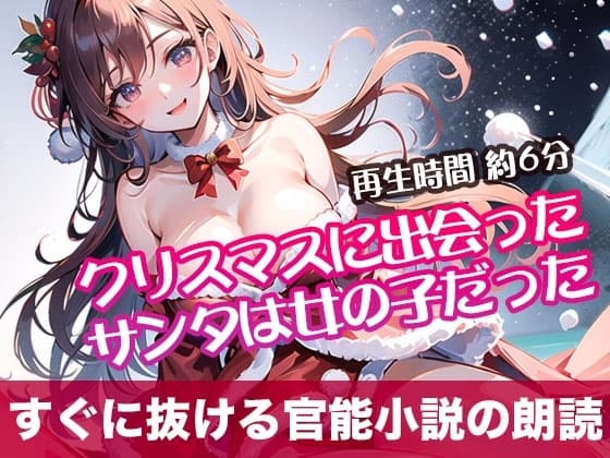 クリスマスに出会ったサンタは女の子だった【すぐに抜ける官能小説の朗読】 cover
