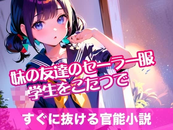 妹の友達のセーラー服○学生をこたつで【すぐに抜ける官能小説】 cover