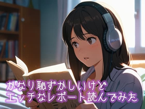 かなり恥ずかしいけどエッチなレポートを読んでみた cover