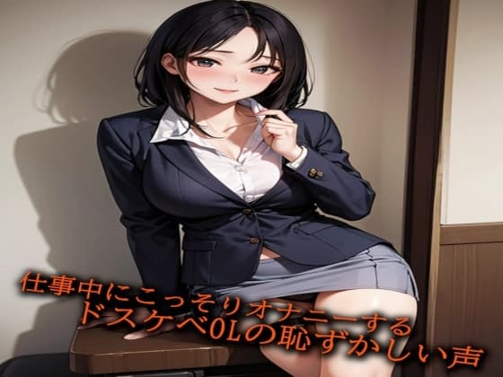 仕事中にこっそりオナニーするドスケベOLの恥ずかしい声 cover