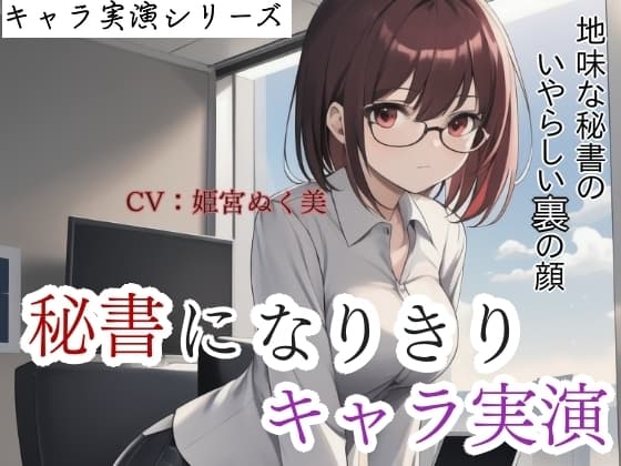 【キャラ実演】秘書になりきりキャラ実演!地味な秘書のいやらしい裏の顔 cover