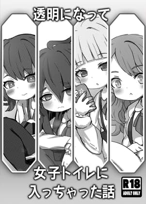 透明になって女子トイレに入っちゃった話 cover