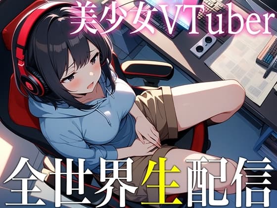 【オナニー生配信】美女VTuberが全裸待機中のリスナー達に煽られた結果...世界中のバナナを咥えながらスパンキング自慰で3連続エクスタシー cover