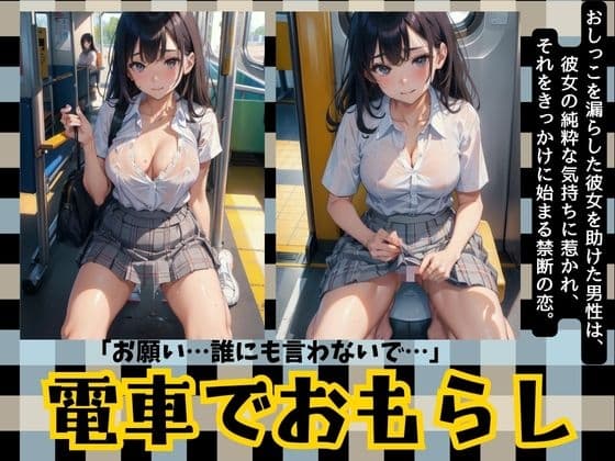 電車でおもらししたJKとはじまる禁断の恋「誰にもいわないでね・・・」 cover