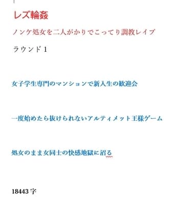 レズ輪○ ノンケ処女を二人がかりでこってり調教レ○プ ラウンド1 cover