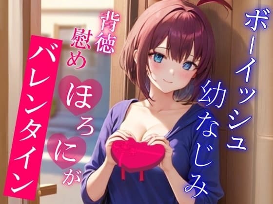 彼女が出来てから疎遠になってたボーイッシュ幼なじみと慰めほろにがバレンタインえっち～僕がエッチな事してあげるから元気出して?～ cover