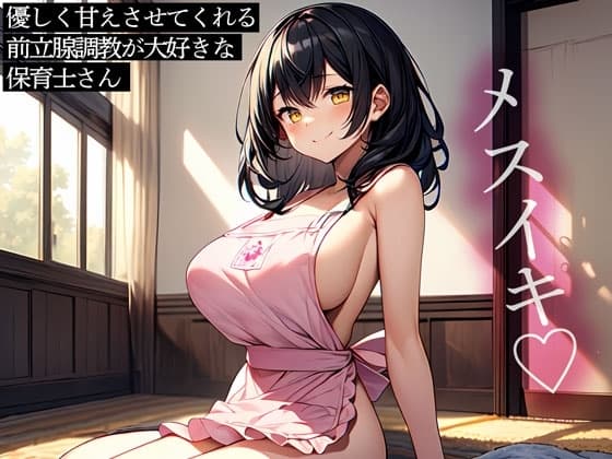 優しく甘えさせてくれる前立腺調教が大好きな保育士さん cover