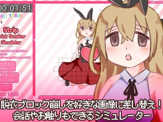 【脱衣ブロック崩しシミュレーター】StripBrickBreakerSimulator cover