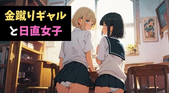 金蹴りギャルと日直女子～男子のよわさ、教えてあげるっ～ cover