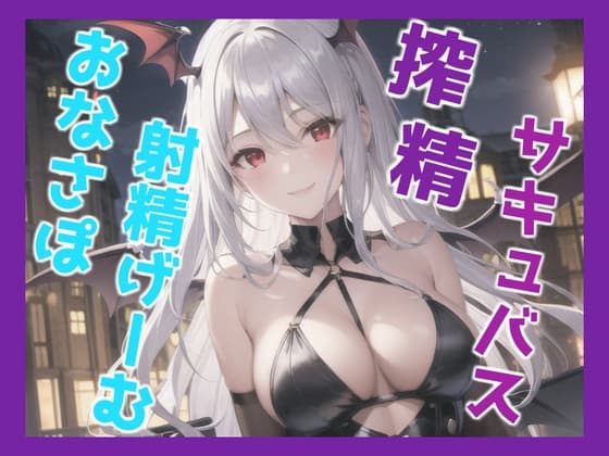 精液を主食とする淫乱サキュバスのオナサポ射精ゲーム♪ アナルをゆるゆるガバガバになるまで開発されながら、何度も寸止め射精管理されながらメス堕ち射精 cover
