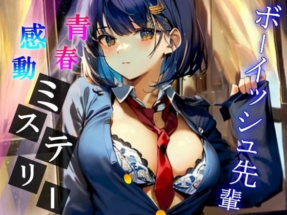 夜の校舎で出会ったボーイッシュでミステリアスな先輩との卒業間近ハメ外し濃厚ドスケベライフ～二人っきりの世界で、イケない事しようか～ cover