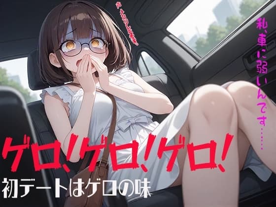 ゲロ!ゲロ!ゲロ! 初デートはゲロの味 私、車に弱いんです…… cover