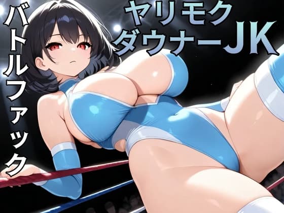 【バトルファック】ヤリモクダウナーJKと獣の様な性欲発散イかせ合いバトル cover