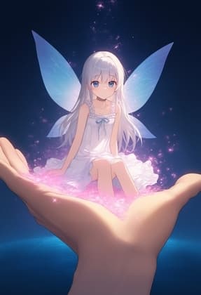 TSし妖精化した男は少女に飼われて… cover