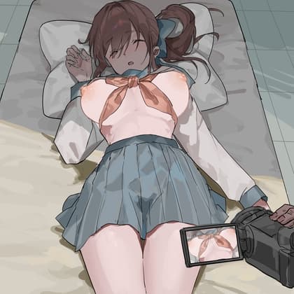 JKちゃんが保健室で盗撮&おさわりされるだけ cover