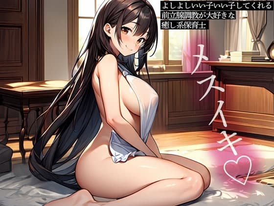 よしよしいい子いい子してくれる前立腺調教が大好きな癒し系保育士 cover