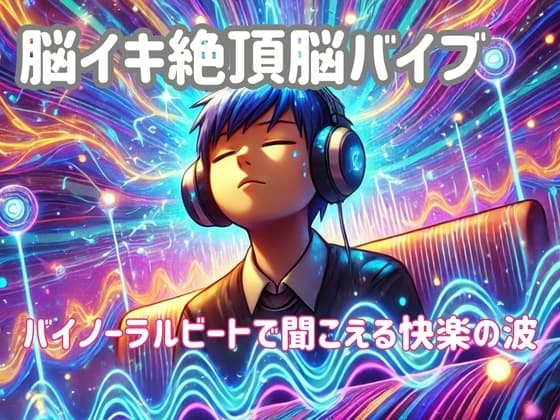 脳イキ絶頂脳バイブ:バイノーラルビートで聞こえる快感の波 cover