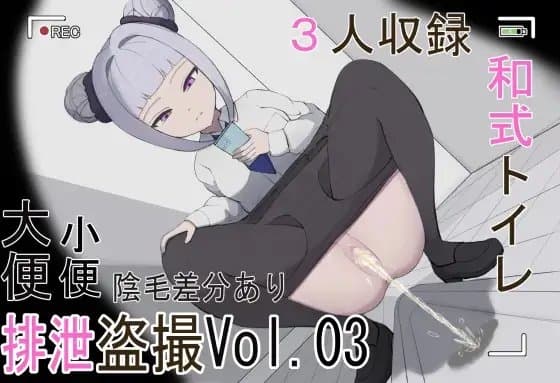 排泄盗撮Vol.03 cover