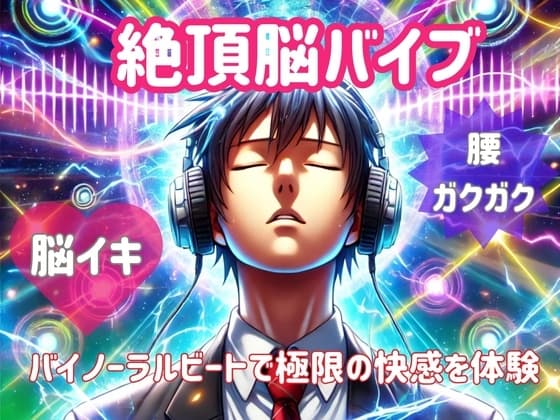 絶頂脳内バイブ:バイノーラルビートで極限の快感を体験 cover