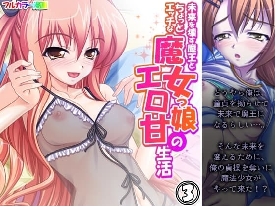 未来を壊す魔王とちょっとエッチな魔女っ娘のエロ甘生活 3巻 cover