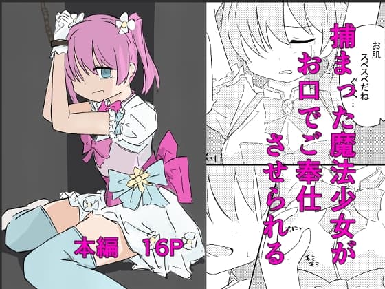 捕まった魔法少女がかわいそうな目に遭う話 cover