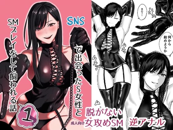 SNSで出会ったS女性とSMプレイをして飼われる話1 cover