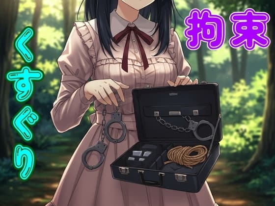 彼女と野外拘束プレイしてたら通りすがりのお姉さんに見られ…【緊縛/手錠/猿轡/くすぐり/ドM向け】 cover