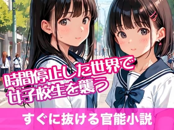時間停止した世界で女子校生を襲う【すぐに抜ける官能小説】 cover