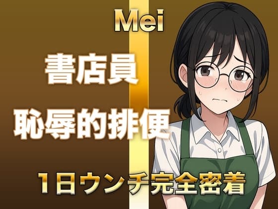 【排泄音声】恥ずかしがり書店員のトイレに1日密着!「こんなの恥ずかしすぎる」と言いながら豪快に音を聴かせてくれます。普段は聞けない下品な排泄音をお楽しみください cover