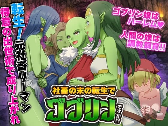 社畜の末の転生でゴブリンですか！? cover
