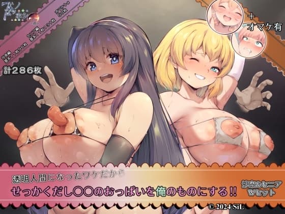 透明人間になったワケだから せっかくだし○○のおっぱいを俺のものにする!! 沙奈&セニア Wセット cover