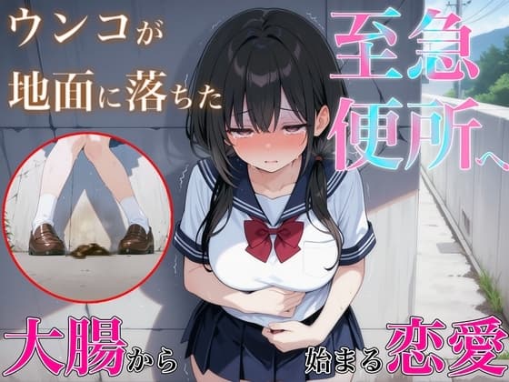 至急便所『大腸から始まる恋愛』~うんち我慢してる女の子に告白!!告白成功するまで絶対に逃さない~ cover