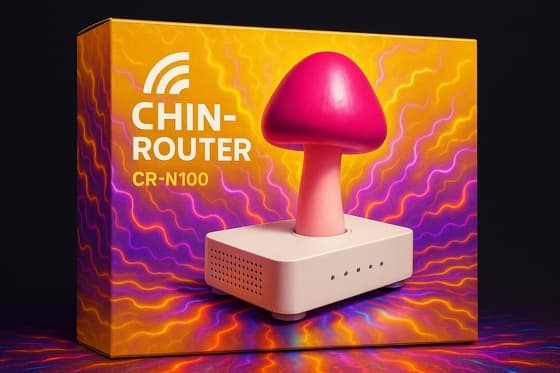 【ちん◯ん専⽤ASMR】CHIN-ROUTER(ちんルーター) CR-N100 ちんるーたー 電子触手 オナニー 性感アップ cover