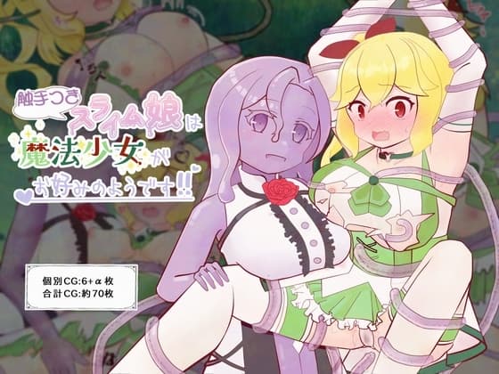 触手つきスライム娘は魔法少女がお好みのようです！ cover