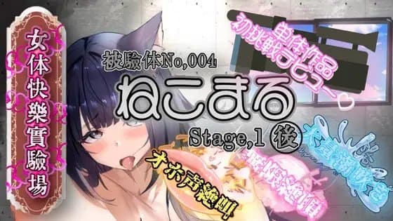 『女体快楽実験場』 被験体No,004「ねこまる」Stage,1後編 cover
