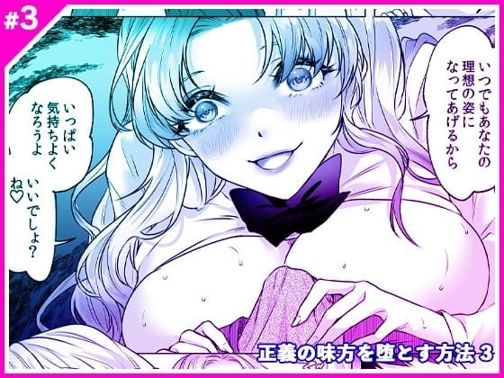 正義の味方を堕とす方法 3 cover