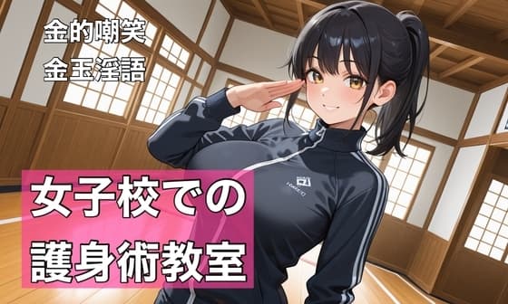 【サークル開設記念価格！】女子校での護身術教室、金的解説！ cover