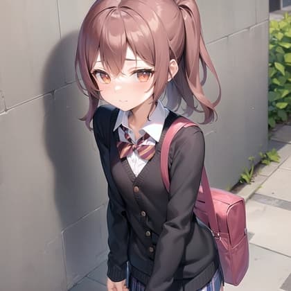 日刊即抜きシリーズVol.1 - 桜井ほのか編 No.1 『桜井ほのか、制服のままごっくん奉仕。』 cover