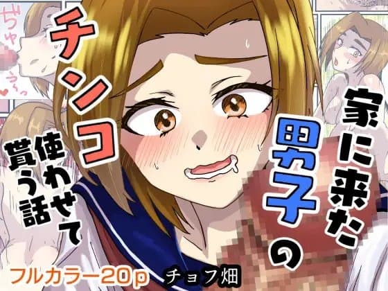 家に来た男子のチンコ使わせて貰う話 cover