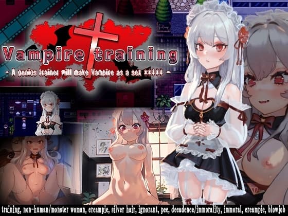 Vampire training -A genius trainer will make Vampire as a sex- cover