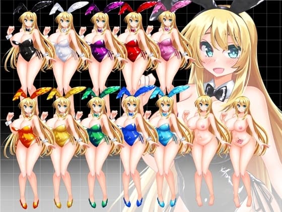 カラーバニーガール 立ち絵29 cover