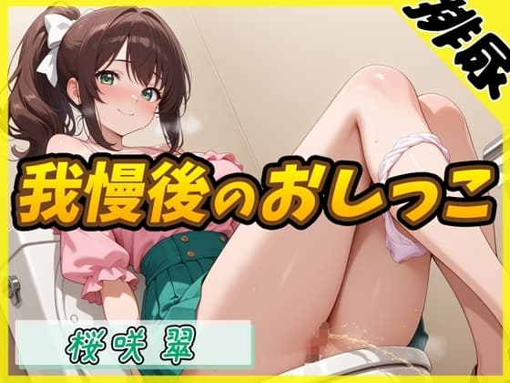 【排尿音】フリーランス声優&占い師 桜咲翠「おやつの時間に我慢後のおしっこ」【桜咲翠】 cover