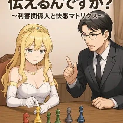 プロジェクト開始はいつも中から - それ、どうやって伝えるんですか?〜利害関係人と快感マトリクス〜 cover