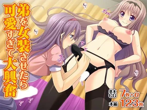 弟を女装させたら可愛すぎて大興奮 cover